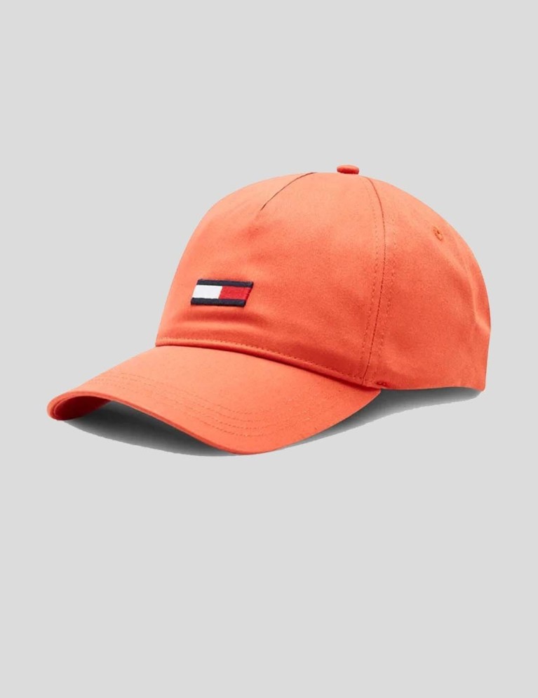 Gorra TOMMY JEANS flag cap orange